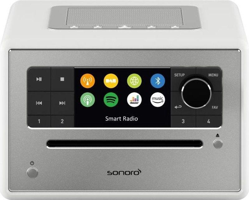 Sonoro Elite X -SO 911 Internet Radio met CD-Speler - Hoogglans Wit