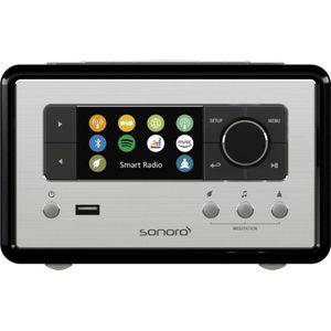 RELAX - Compacte Internetradio - Hout - WiFi - Spotify Connect - Bluetooth