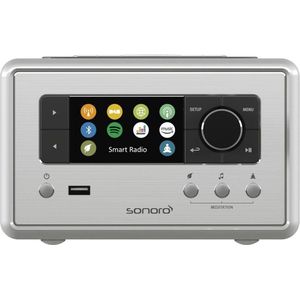 RELAX - Compacte Internetradio - Hout - WiFi - Bluetooth - FM/DAB+