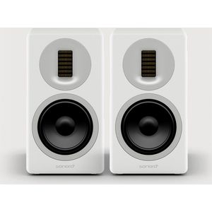 Sonoro - Orchestra Slim - Boekenplank Speaker - Wit - Houten Kast