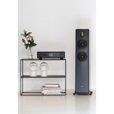 Sonoro - Maestro X - Smart Hi-Fi Receiver - Mat Zwart - Houten Behuizing