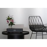 Sonoro - Maestro X - Smart Hi-Fi Receiver - Mat Zwart - Houten Behuizing