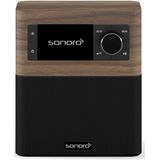 Sonoro - Stream - Radio - Zwart - Bruin - DAB+, Internet Radio, Bluetooth, WiFi