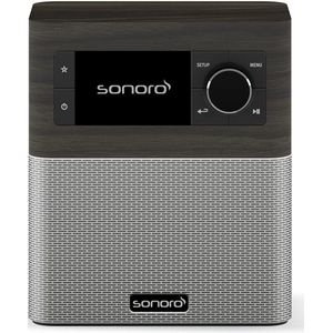 Sonoro - STREAM (2025) - Hybride Radio - Bruin - Eiken/Zilver