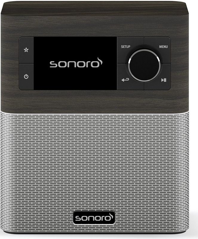 Sonoro - STREAM (2025) - Hybride Radio - Bruin - Eiken/Zilver