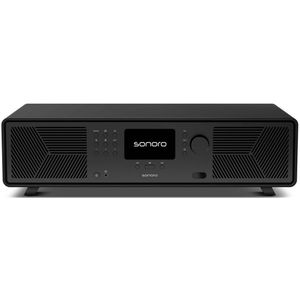 Sonoro AVATON - Hybride radio Zwart