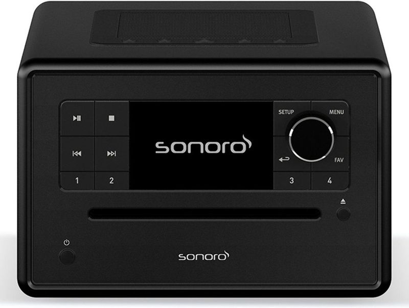 Sonoro - Elite - Radio - Zwart - DAB+ - Internet Radio - Bluetooth - WiFi