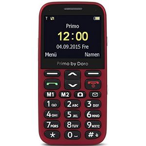 Doro Primo 366 2G (2.30"", 0.30 Mpx, 2G), Sleutel mobiele telefoon, Rood
