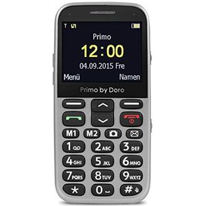 Doro Primo 366 2G (2.30"", 0.30 Mpx, 2G), Sleutel mobiele telefoon, Zilver