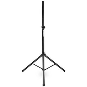 Pronomic SPS-1A Speakerstand Aluminium - Speakerstand met stabiele extra brede driepootconstructie - Hoogte 125-185 cm - Statief ook te gebruiken als dart- of fotostatief