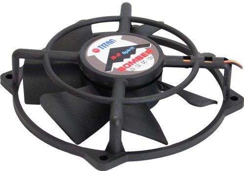 Titan - TFD-10025LL12ZP/N - Processor Fan - Zwart - 100 mm