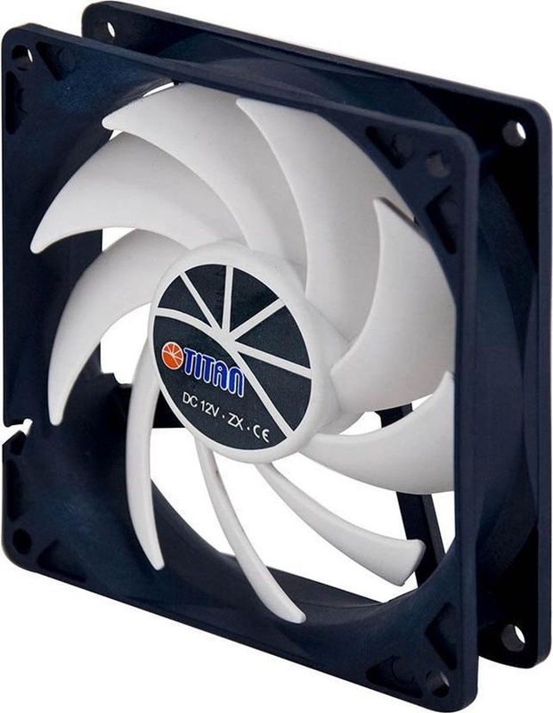 Titan - Kukri-Serie - Ventilator - Z-Axis Lager - PWM-Functie - 92 x 92 x 25 mm