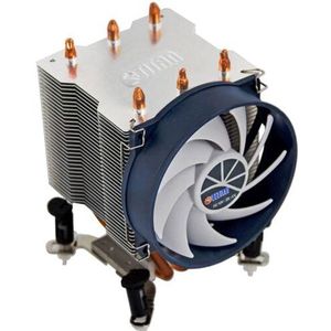 Titan TTC-NK35TZ/R(KU) CPU-ventilator, koeler, radiator en radiator (processor, AM2+-stekker, AM3+-fitting FM1, fitting FM2, 9,5 cm, 2200 rpm, 21 dB, 32,76 cfm)
