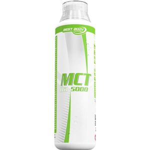 Best Body Nutrition MCT Olie 5000 - Antiveroudering - 500 ml - 33 Doseringen