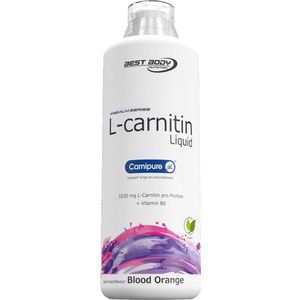 L-Carnitine Liquid - 1000 ml - Blood Orange