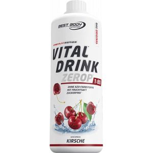 Best Body Nutrition Low Carb Vital Drink - 1000 ml - Cherry