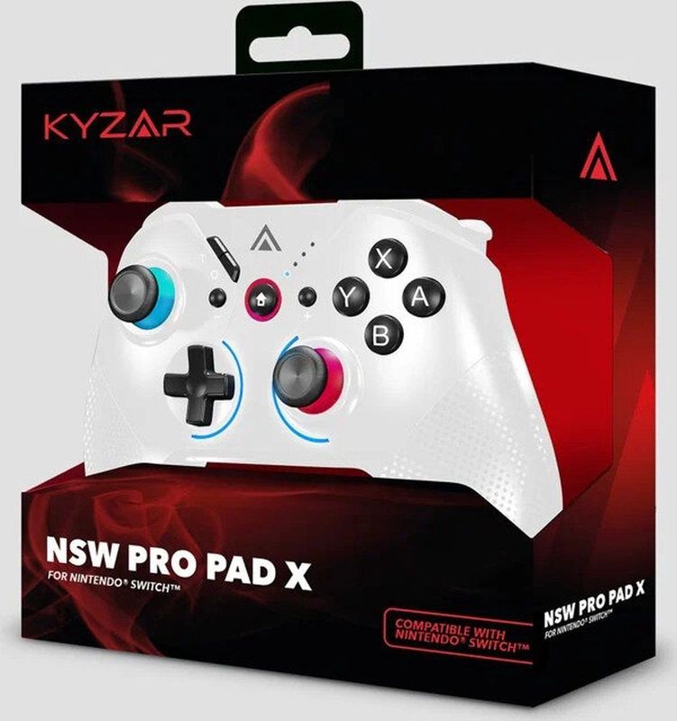 Kyzar Schakelaar Pro Wit - Wireless Controller - Nintendo Switch 2