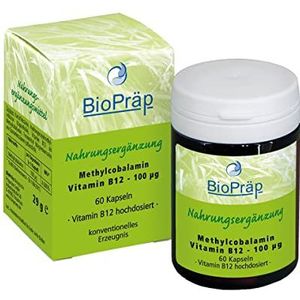 BioPräp Vitamine B12 Methylcobalamin 100mcg capsules 60St.