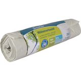 Secolan® Müllbeutel 20,0 l weiß 25,0 µm, 25 St.