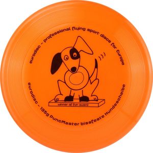 Eurodisc Frisbee PuncMaster Fun Award Hondensnack, 135 g, neongroen