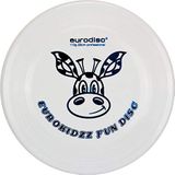 Eurodisc Kidzz Frisbee Giraffe Uniseks Youth, wit, 23 cm