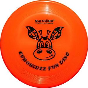 Eurodisc Frisbee Kidzz Giraffe Orange 110