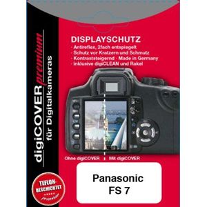 DigiCover Premium displaybescherming voor Panasonic FS 7