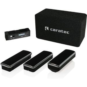 Caratec Audio CAS208D geluidssysteem voor Fiat Ducato/Citroen Jumper/Peugeot Boxer vanaf 2007 met Caratec luidsprekerset CAK1650.DU. met luidsprekers voor woongedeelte zwart