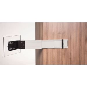 Caratec Flex CFA102L push lock TV steun zij montage - Camper en caravan