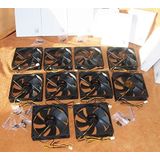 Intertech - Sinan F120-S - Kastventilator - Zwart - 120mm