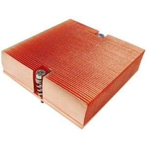 Intertech Q-129 1HE passief 1567 (27 mm), Processorkoeler, Koper