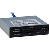 Inter-Tech 88884054 AC kaartlezer CI-01 BK, 3,5"" intern, USB 3.0