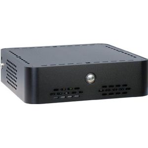 Intertech - IT-3900 NUC - PC-behuizing - Zwart - Aluminium