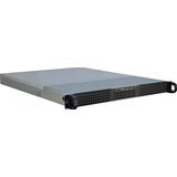Intertech - IPC 1U-10255 - Rack - Zwart - Staal - Voor Serverbehuizing