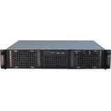 Intertech - IPC 2U-20240 - Serverbehuizing - Zwart - Staal