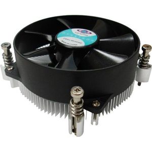 Intertech - K-5 - Processorkoeler - Zwart - 41 mm