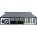 Intertech - IPC 2U-2098-SL - Server - Zwart - Staal - 19" Rack