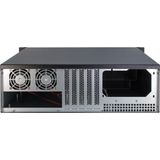 Intertech - 3098-S - PC-Behuizing - Zwart - Staal - Voor ATX, Mini-ITX, mATX