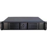 Inter-Tech - 2U-2098-SK - Rackserver Behuizing - Zwart - Staal