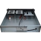 Inter-Tech - 2U-2098-SK - Rackserver Behuizing - Zwart - Staal