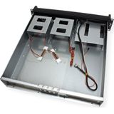 Inter-Tech - 2U-2098-SK - Rackserver Behuizing - Zwart - Staal