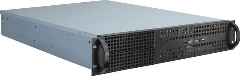 Intertech - IPC 2U-2129N - Serverbehuizing - Zwart - Staal