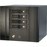 Intertech - IPC SC-4005 - PC-behuizing - Zwart - Mini-ITX