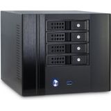 Intertech - IPC SC-4005 - PC-behuizing - Zwart - Mini-ITX