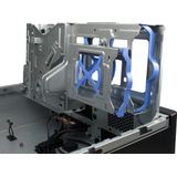 Inter-Tech IT-502 - Mini Tower Behuizing - Zwart - Staal