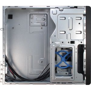 Inter-Tech IT-502 - Mini Tower Behuizing - Zwart - Staal