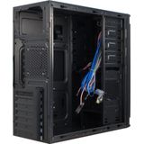 Inter-Tech - IT-5905 - Midi Tower Case - Zwart - PC-behuizing