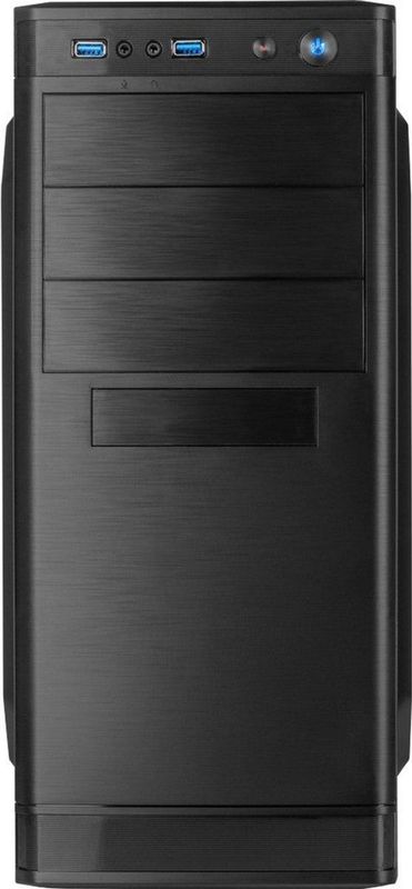Inter-Tech - IT-5905 - Midi Tower Case - Zwart - PC-behuizing