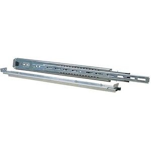 Inter-Tech Inter-Tech 18 inch Teleskopschienensatz voor IPC zilver