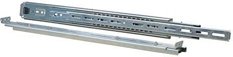 Inter-Tech Inter-Tech 18 inch Teleskopschienensatz voor IPC zilver